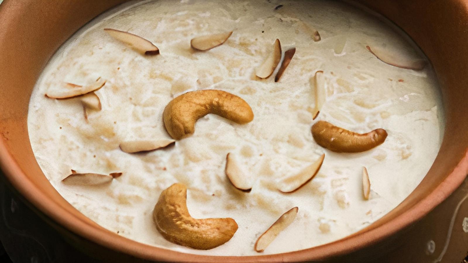 Order Rice Pudding food online from Mandala Indian Cuisine store, Saratoga on bringmethat.com