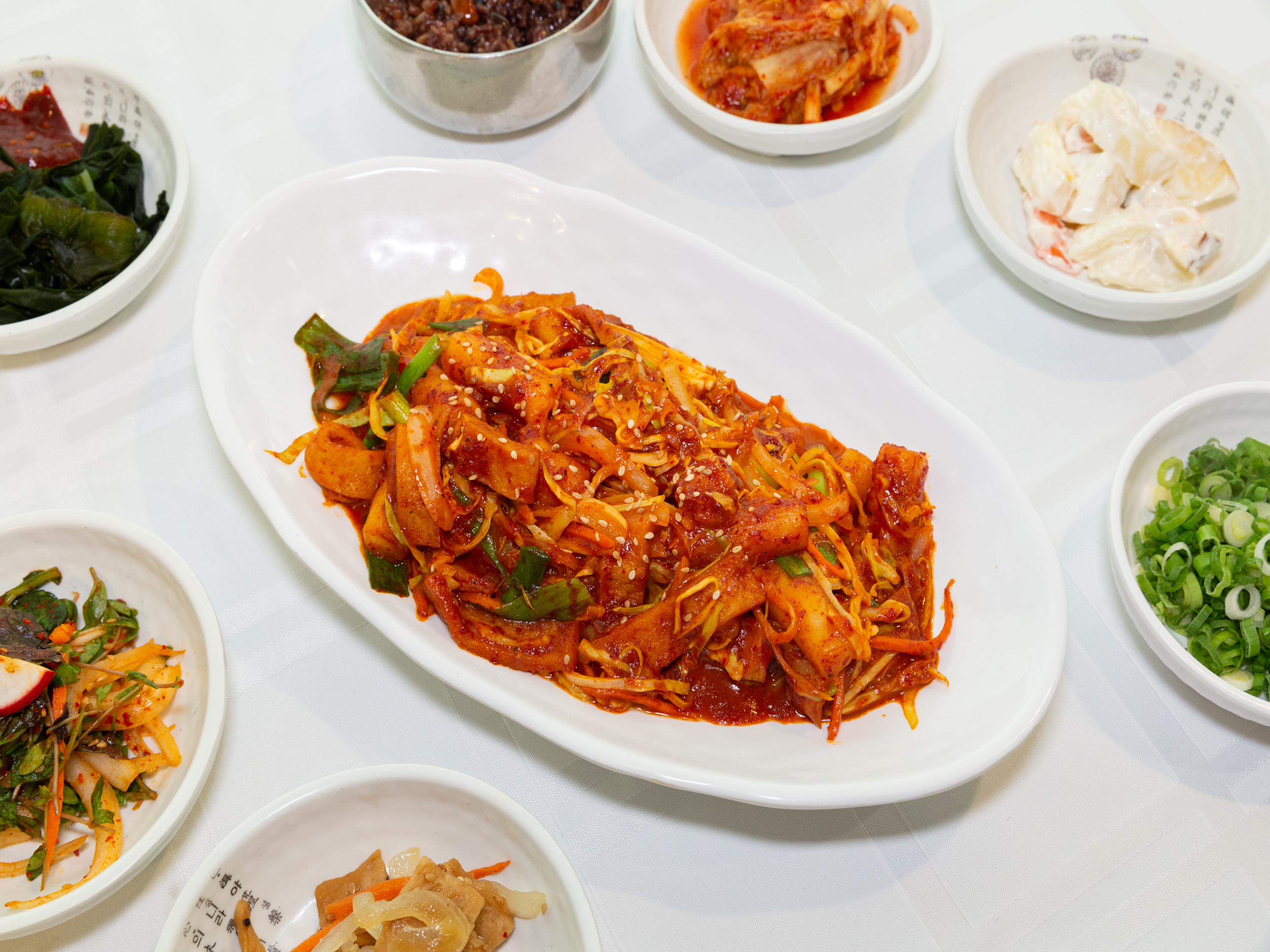 Order Spicy Rice Cake (Tteokbokki) ️️ food online from Ssyal store, Chicago on bringmethat.com