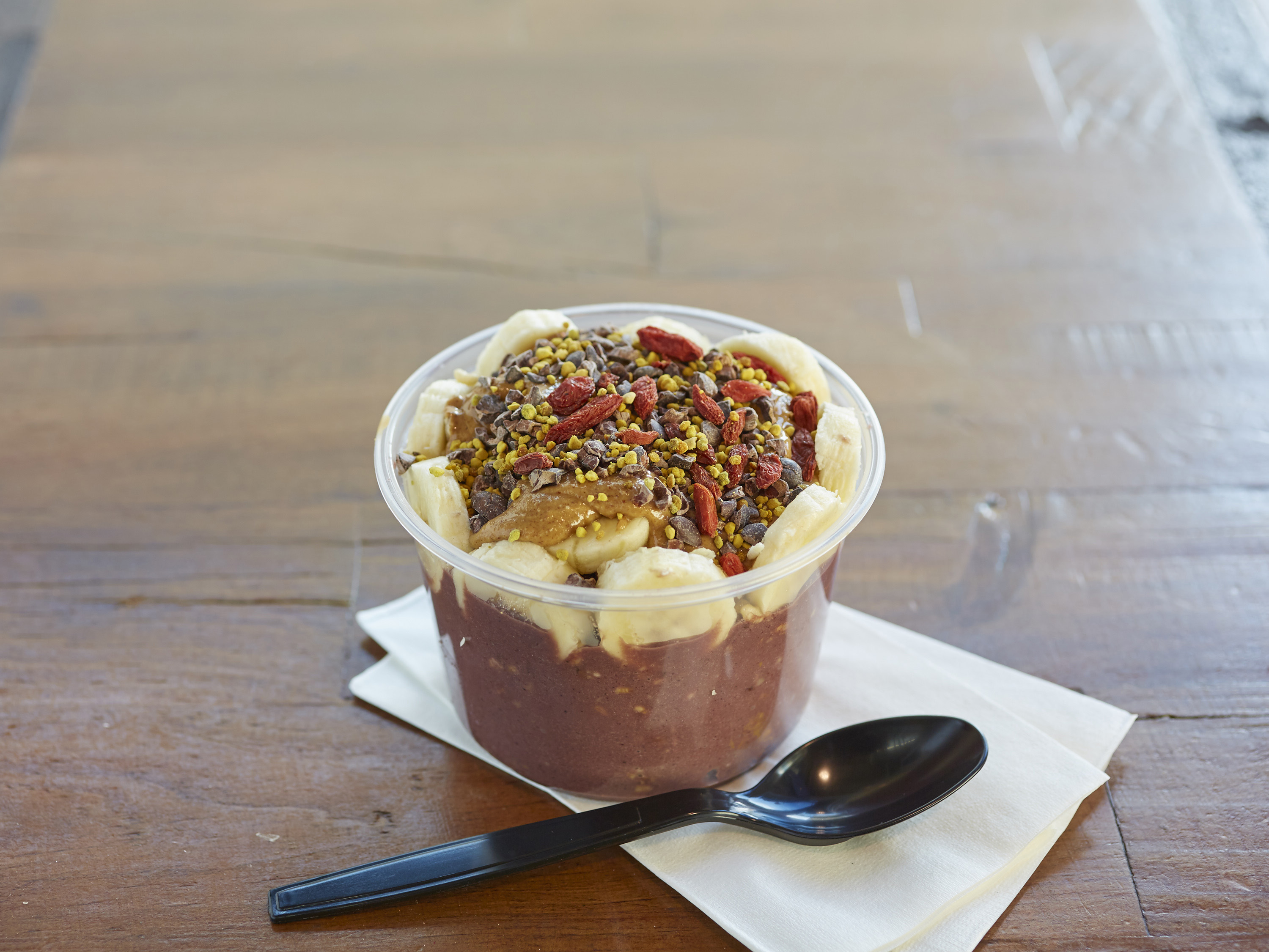Order Champion Acai Bowl food online from The Blend Superfood Bar store, Oxnard on bringmethat.com