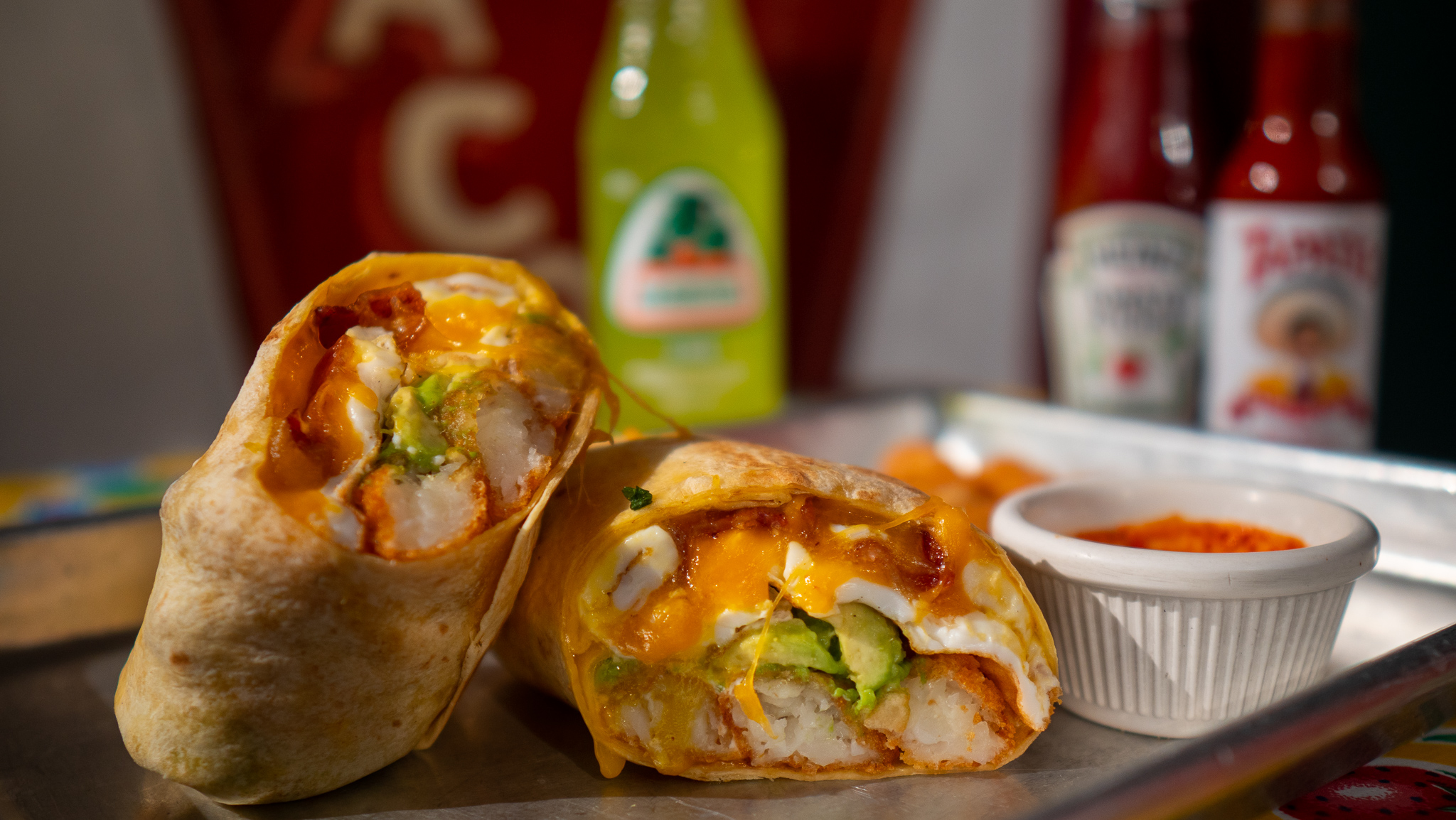 Order La Neta  Breakfast Burrito food online from The Acai And Smoothie Girl store, Beverly Hills on bringmethat.com