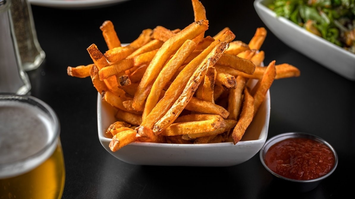 Order Hand Cut Fries food online from The Bad Apple store, Chicago on bringmethat.com