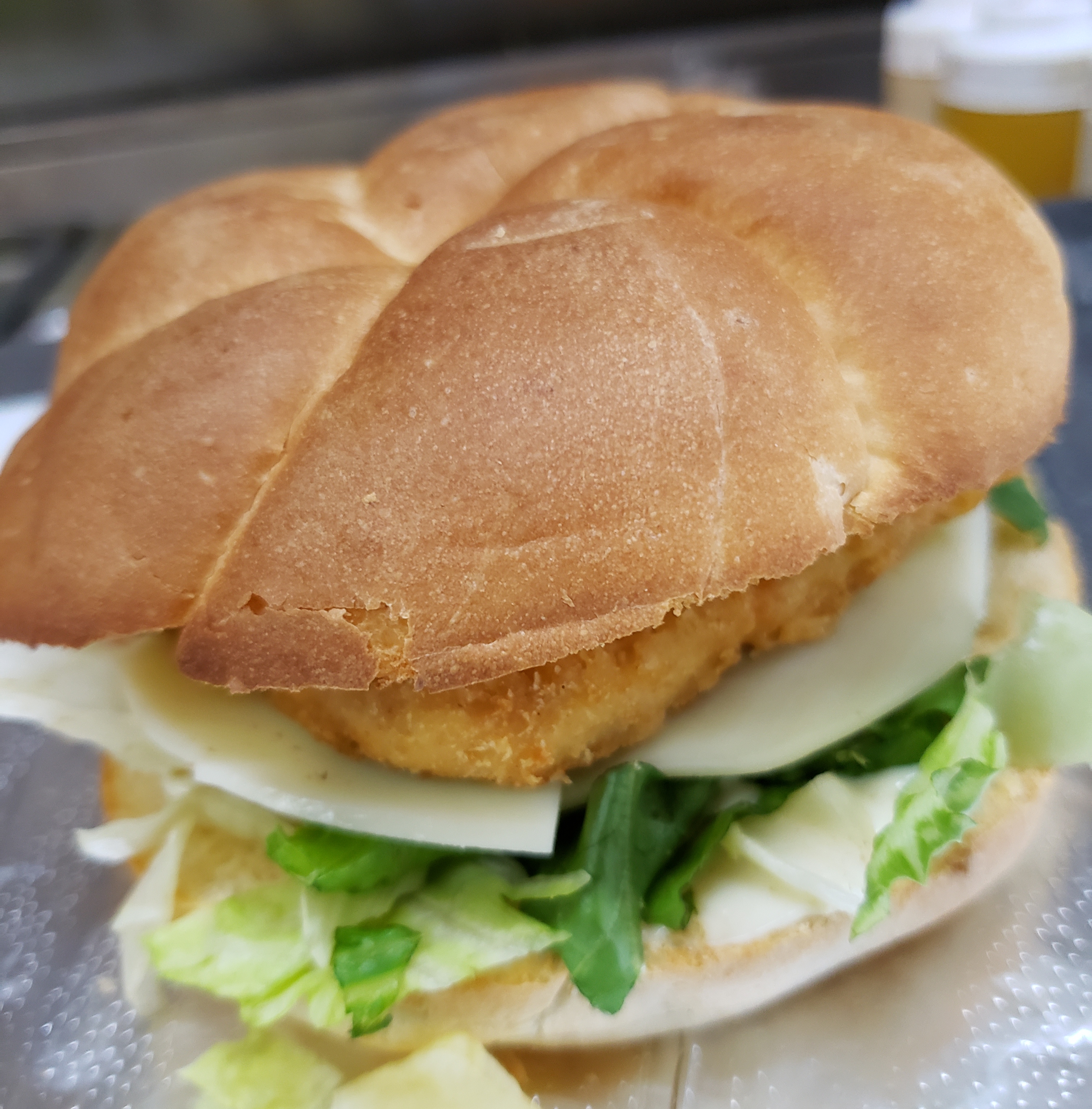 Order Crispy Chicken Sandwich food online from Pizza Mart store, Baltimore on bringmethat.com