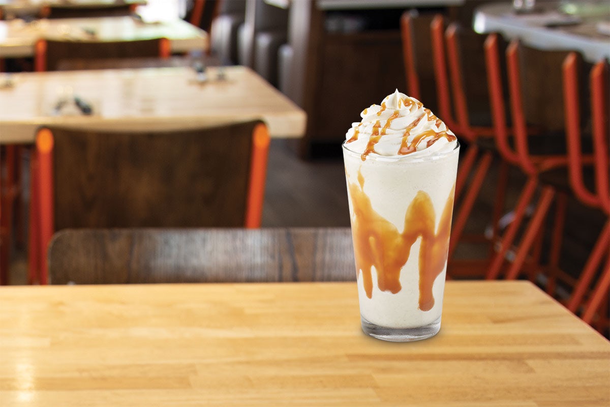 Order Sea Salt Caramel Shake  food online from The Counter store, San Diego on bringmethat.com