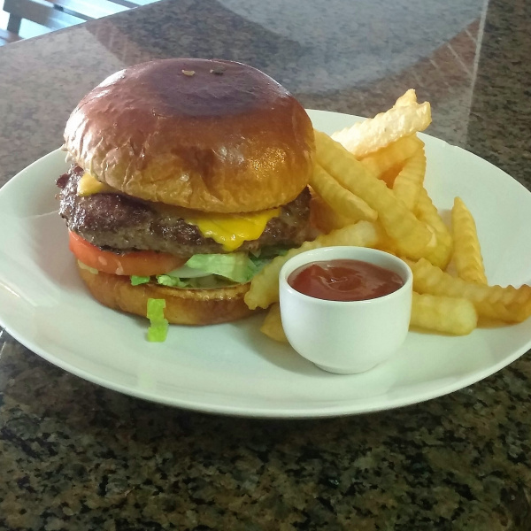 Order Hamburger food online from Lino's Mexican Cuisine store, Bakersfield on bringmethat.com
