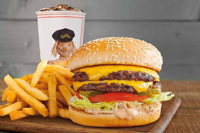 Order Double Big Cheese® Combo food online from Farmer Boys store, Chino on bringmethat.com