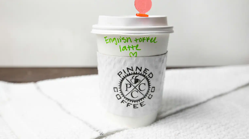 Order Flavored Latte food online from Pinned Coffee Co. store, Salt Lake City on bringmethat.com