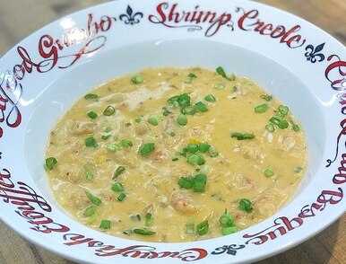 Order Shrimp and Corn Soup food online from Taylor Cajun Meat Company store, New Albany on bringmethat.com