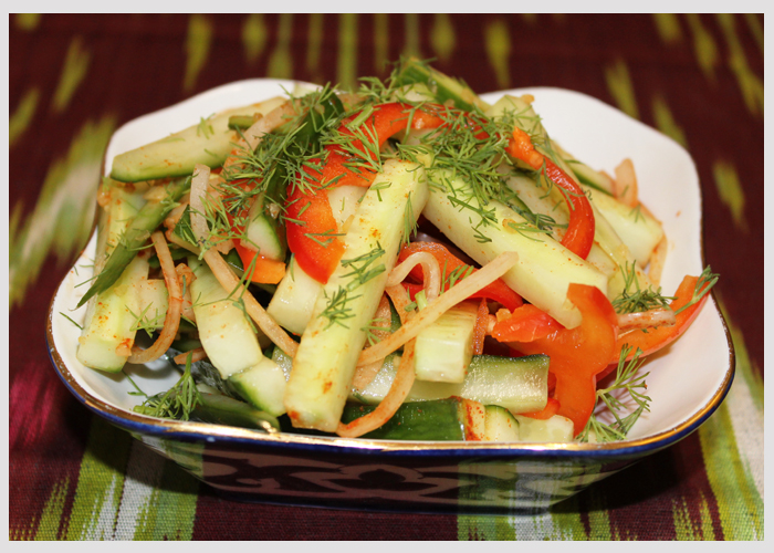 Order Spicy Cucumber Salad food online from Kavsar store, Pittsburgh on bringmethat.com