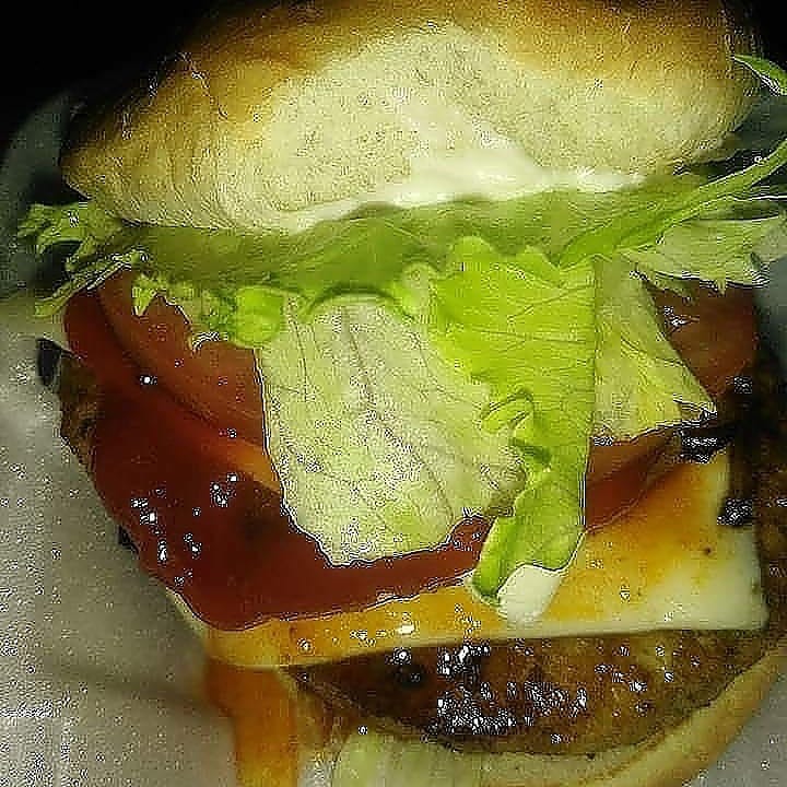 Order Sticky Burger with the Works food online from Stickies store, Albany on bringmethat.com