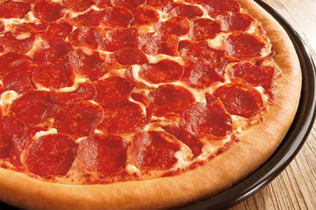 Order 1 Topping Pizza food online from Angelo Pizza Deli & Party store, Howell on bringmethat.com