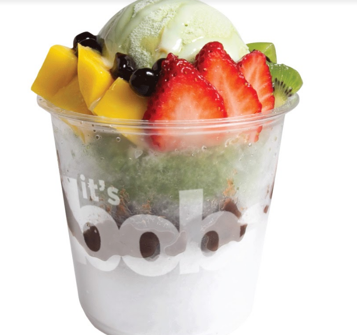Order Green Tea Bowl Shaved Ice food online from Boba Time store, Los Angeles on bringmethat.com