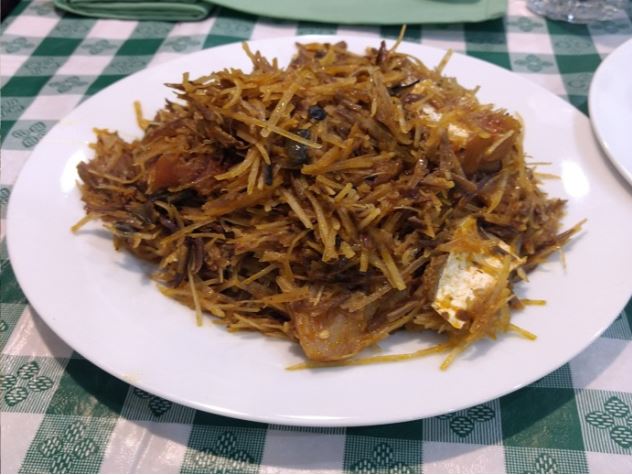 Order Abacha with Stock Fish and Ugba food online from Pat Delicious African Restaurant store, Columbus on bringmethat.com
