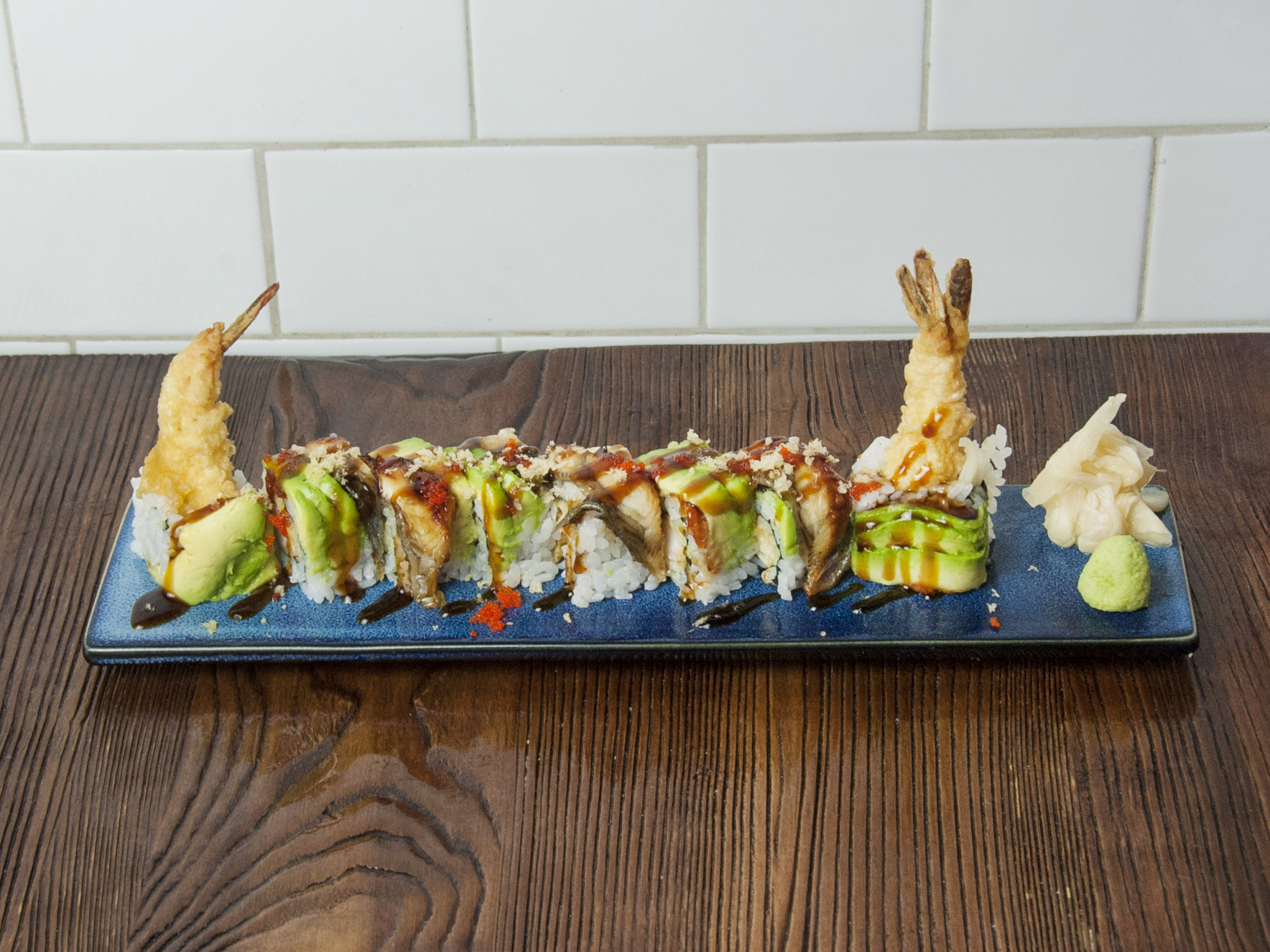 Order 4. Fancy dragon roll food online from Umami Sushi store, New York on bringmethat.com