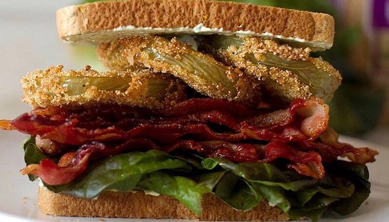Order Fried Green Tomato BLT food online from UhMazing BLT store, Streamwood on bringmethat.com