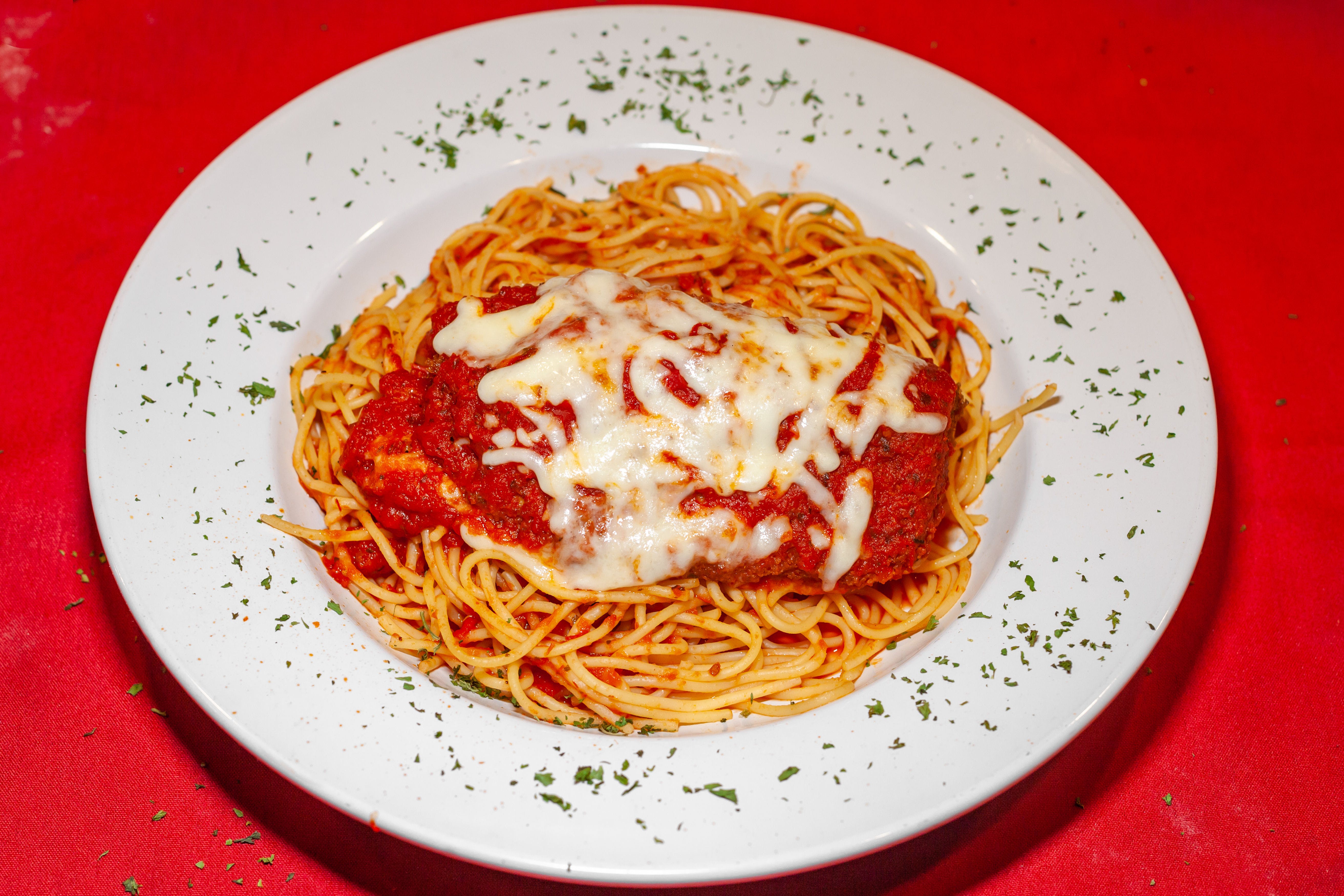 Order Eggplant  Parmesan - Entree food online from Brother Bistro store, Ocean City on bringmethat.com