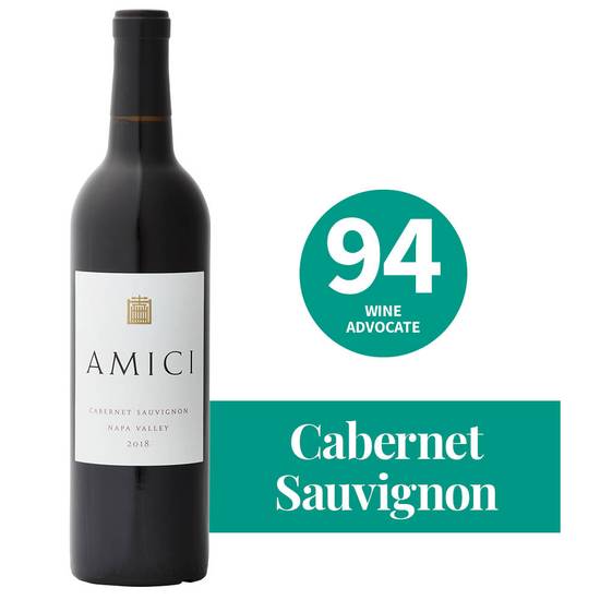 Order Amici Cabernet Sauvignon Napa - 750ml food online from Total Wine &Amp; More store, Natick on bringmethat.com