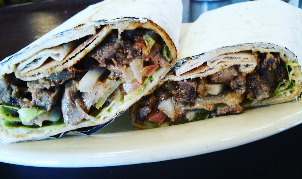 Order Beef Shawerma Wrap food online from Peace Bakery And Deli store, Austin on bringmethat.com