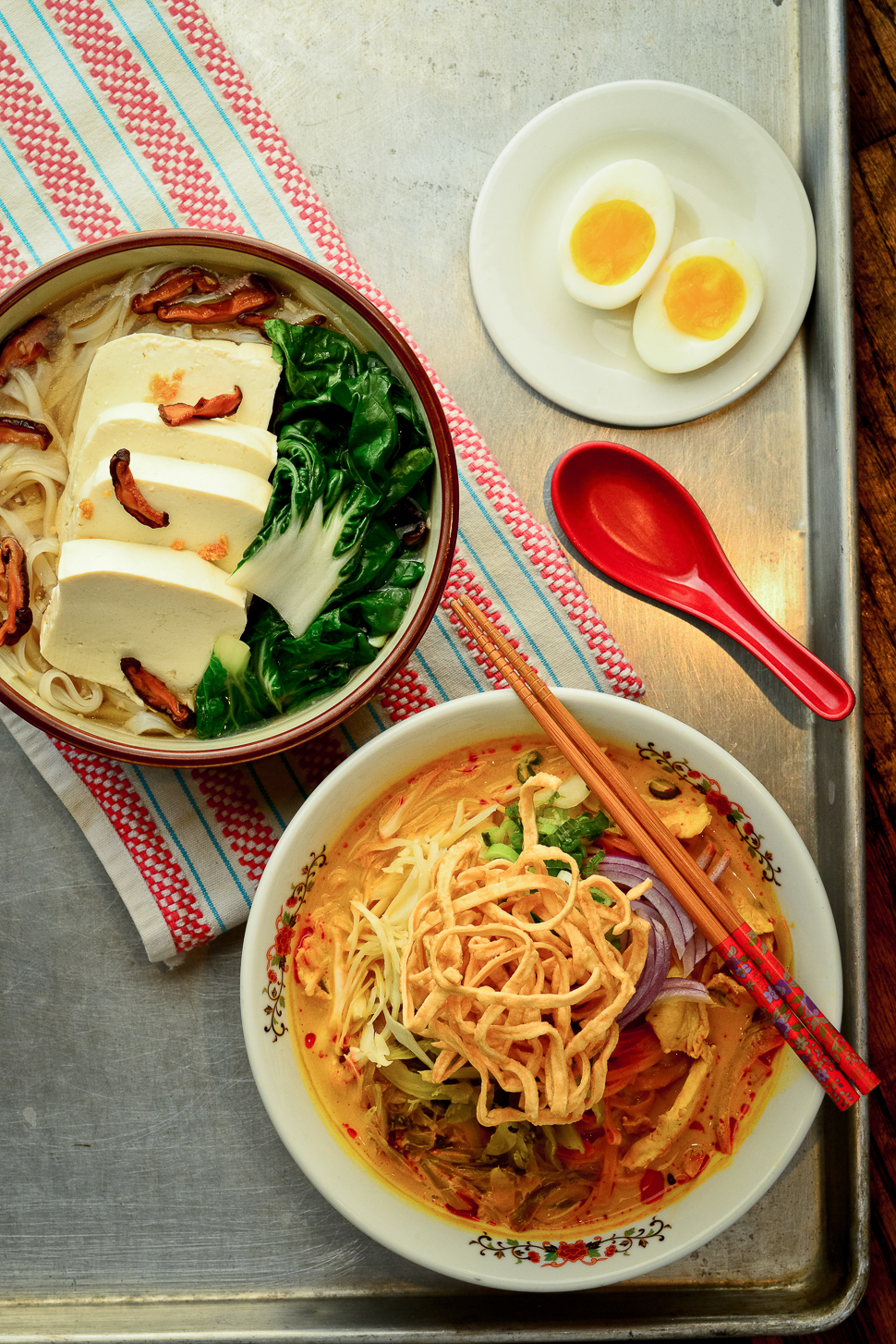 Order Tofu and Bok Choy Noodle Soup food online from Galanga store, New York on bringmethat.com