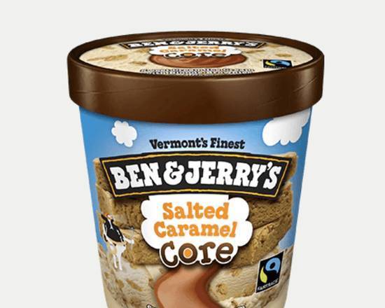 Order Salted Caramel Core food online from Ben & Jerry store, Burbank on bringmethat.com