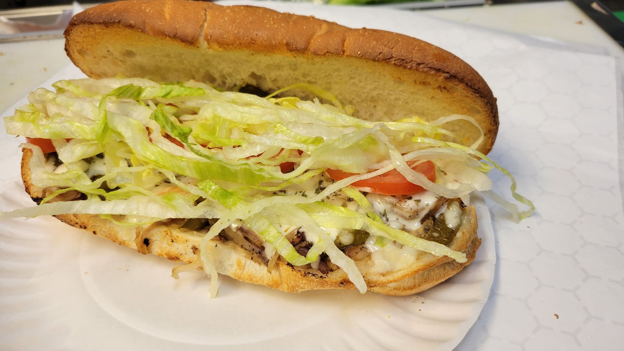 Order Castello Spicy Chicken Sub  food online from Castello Pizza store, Columbus on bringmethat.com