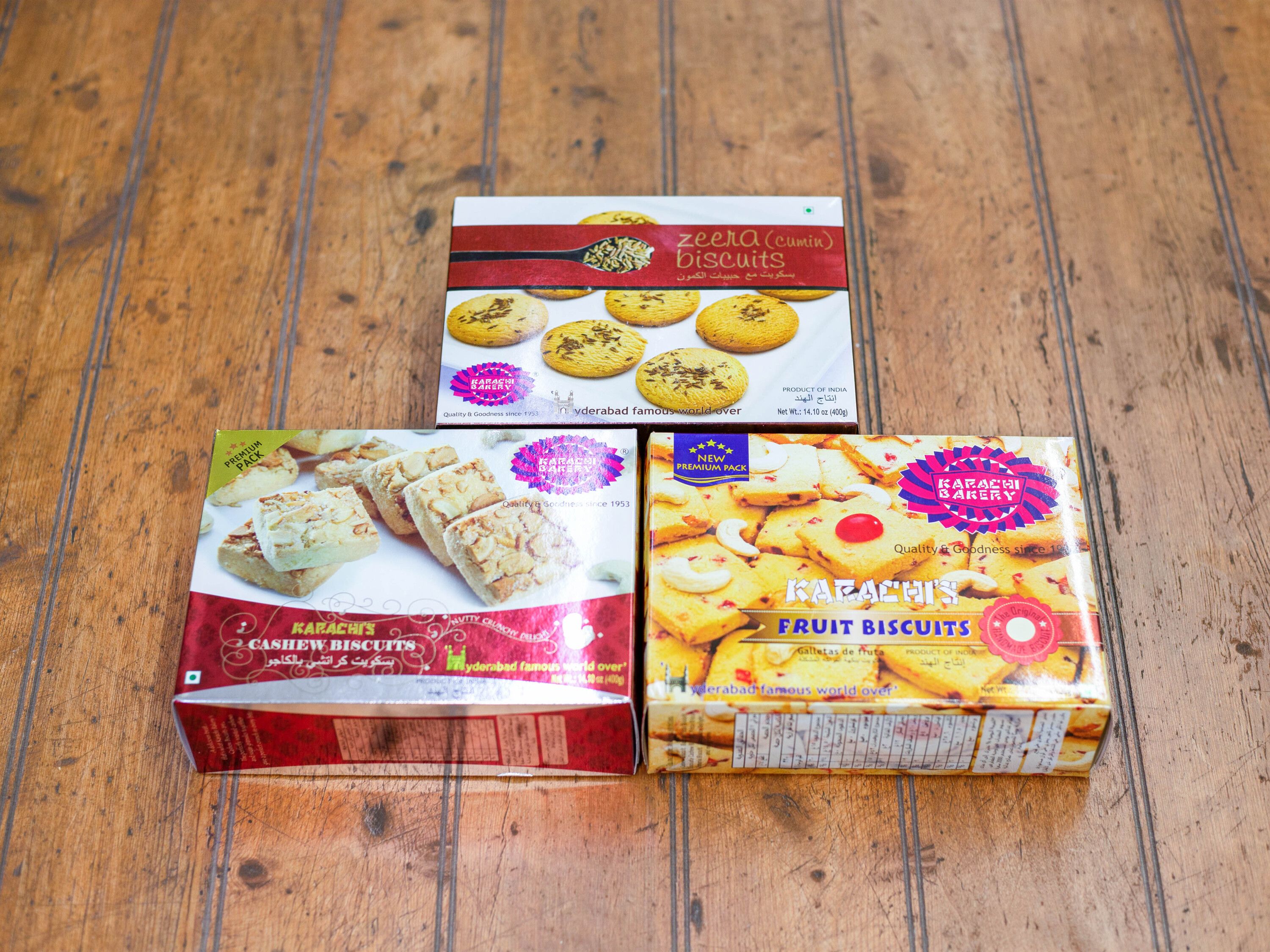 Order KARACHI BAKERY OSMANIA BISCUITS food online from Yaseen Zabiha Halal Meat And Grocers store, Chicago on bringmethat.com
