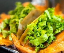 Order Cheese Skirted Tacos food online from Squeeze Burger store, Stockton on bringmethat.com