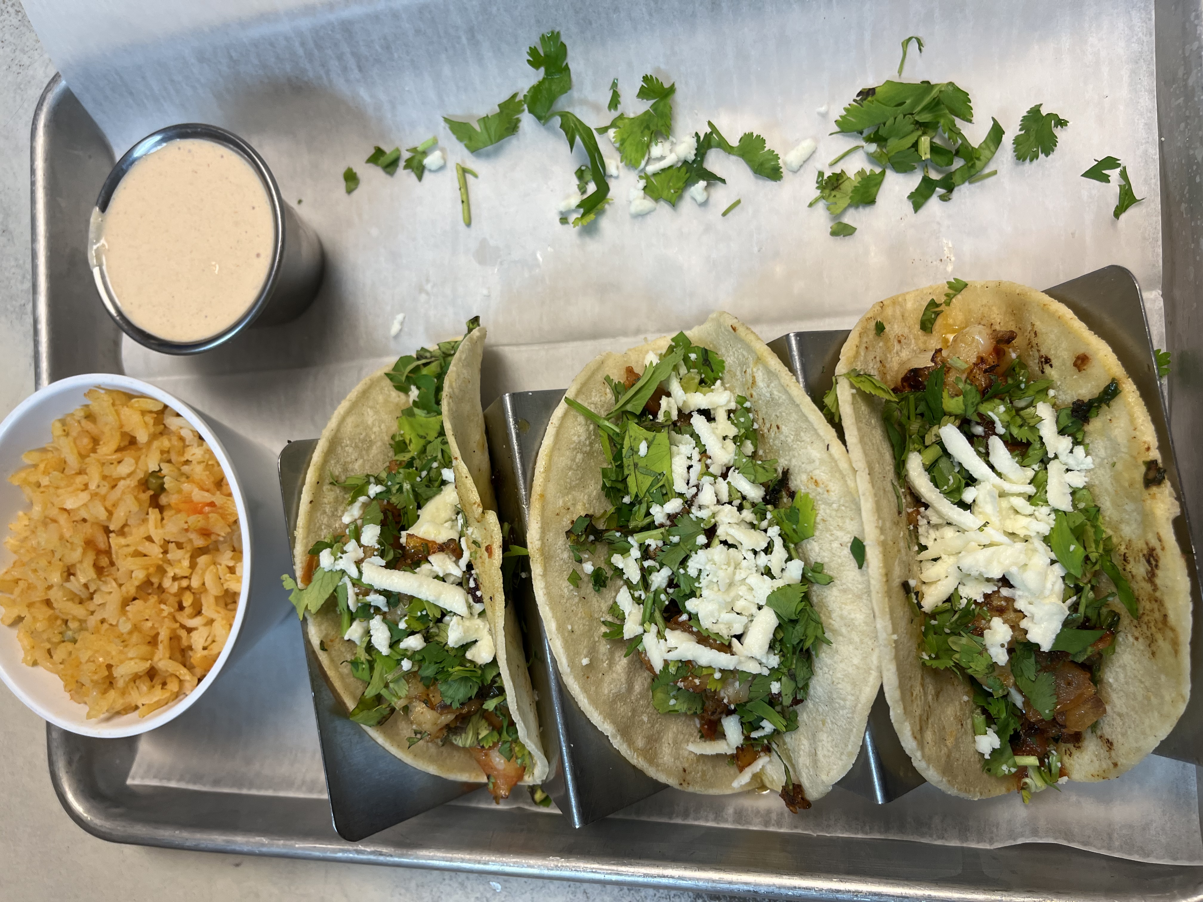 Order Tacos al Pastor food online from Habanero Restaurant store, Johnston on bringmethat.com