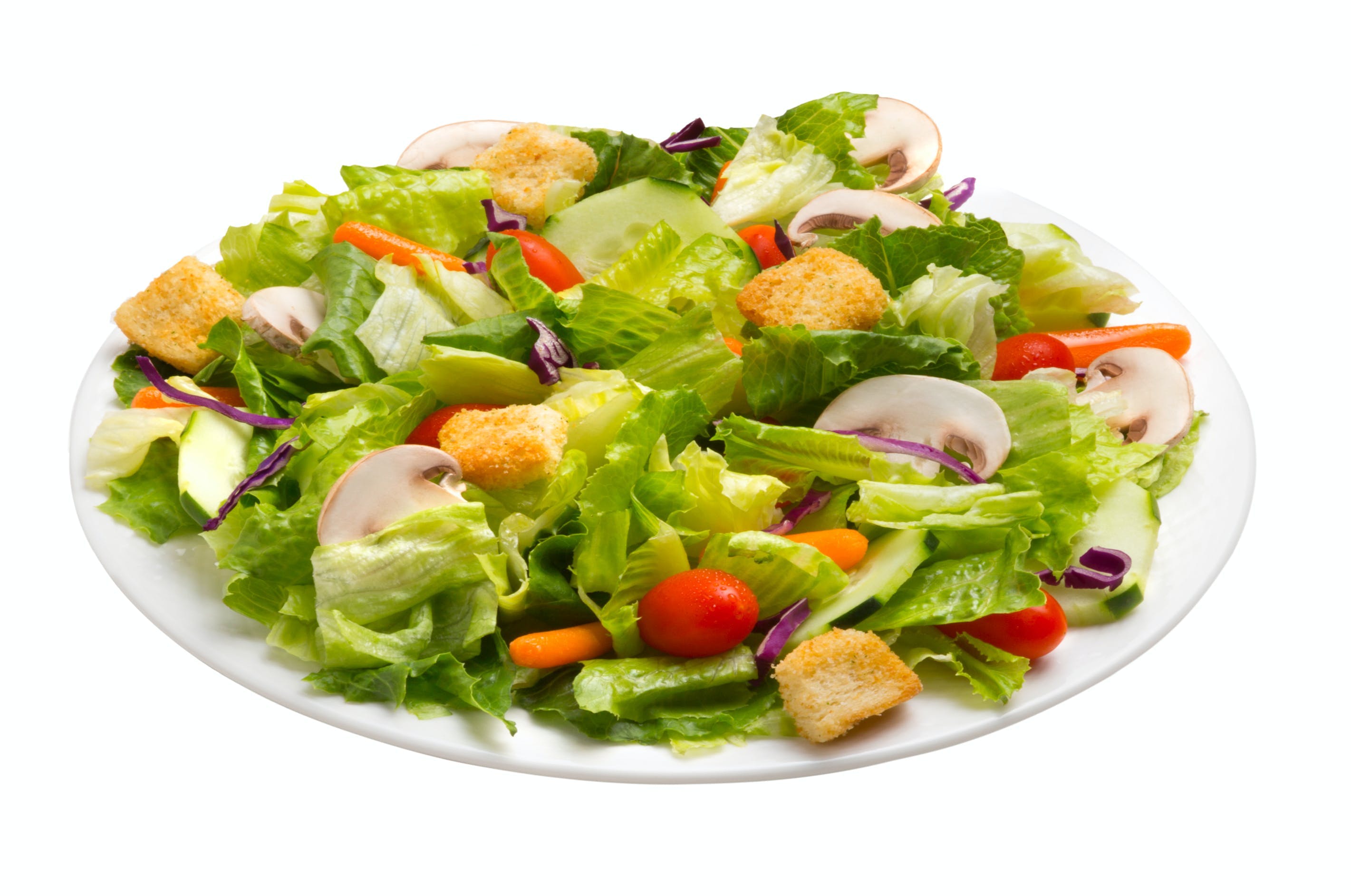 Order Garden Salad - Individual food online from Round Table Pizza store, Saratoga on bringmethat.com