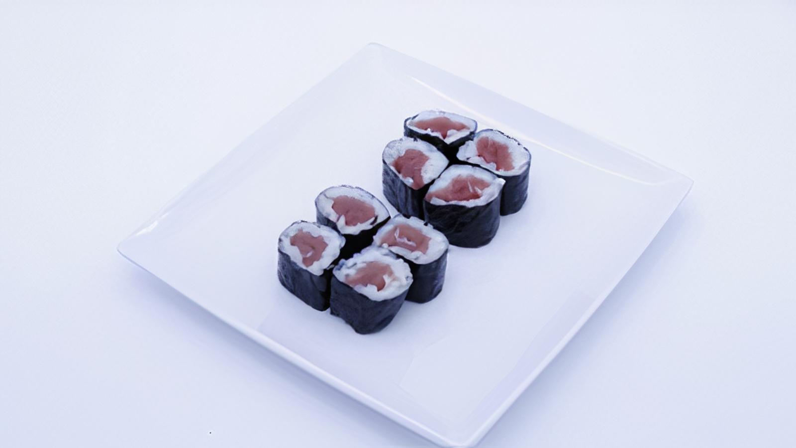 Order Tuna Roll food online from Sapporo Revolving Sushi store, Las Vegas on bringmethat.com