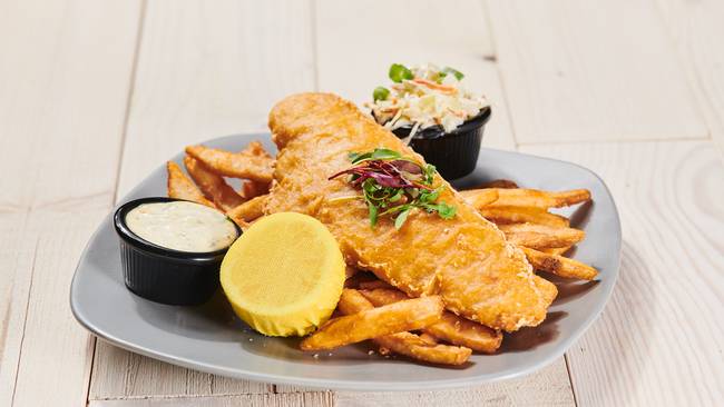 Order Fish-n-Chips food online from Wood-N-Tap store, Enfield on bringmethat.com