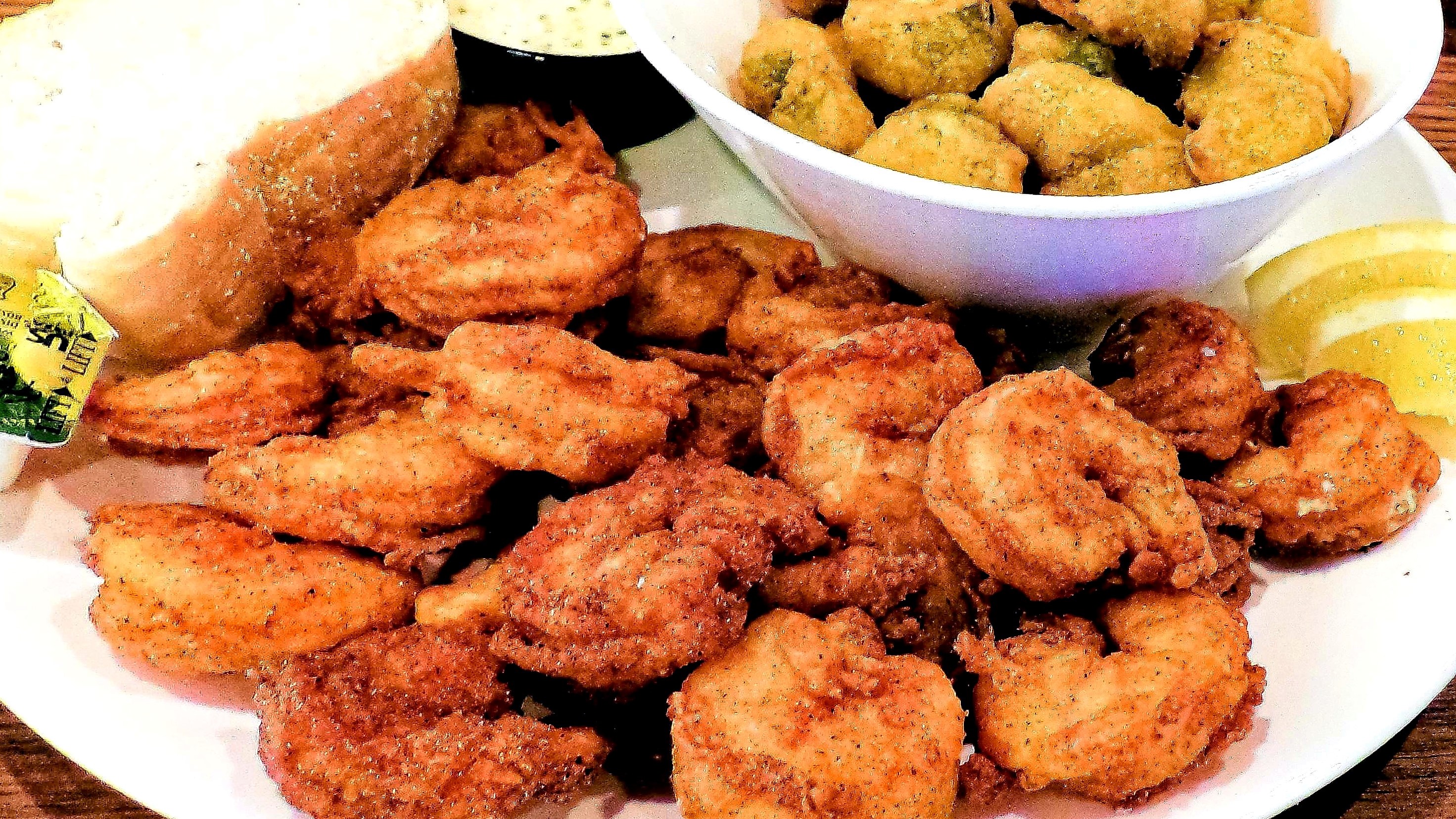 Order Grilled or Fried Shrimp food online from Southern Kitchen store, Kansas City on bringmethat.com