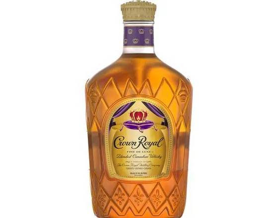 Order Crown Royal Deluxe, 1.75L whiskey (40.0% ABV) food online from VALU DISCOUNT LIQUOR #1 store, Houston on bringmethat.com