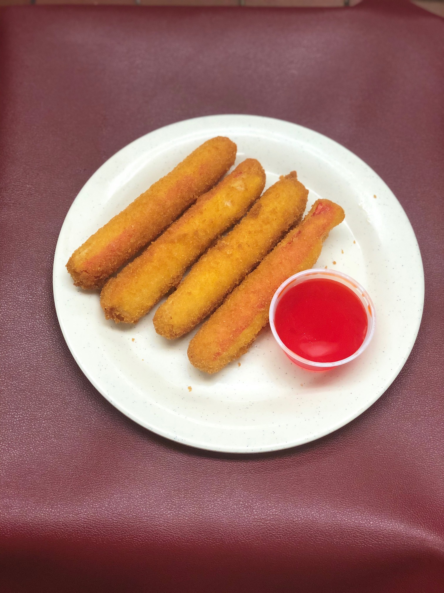 Order K4. Crab Meat Stick food online from Asian Buffet store, Dayton on bringmethat.com