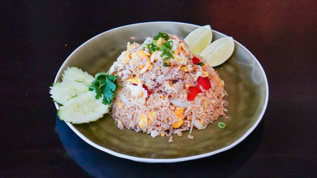 Order Crab Fried Rice food online from Thai BBQ store, Las Vegas on bringmethat.com