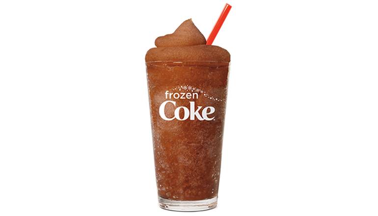 Order Medium Frozen Coke® food online from Burger King 29031 store, Fairport on bringmethat.com