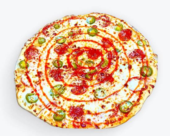 Order Spicy Pizza  food online from Elliott Pizza store, Dallas on bringmethat.com
