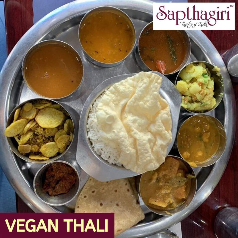 Order 5. Vegan Thali food online from Sapthagiri store, Jersey City on bringmethat.com