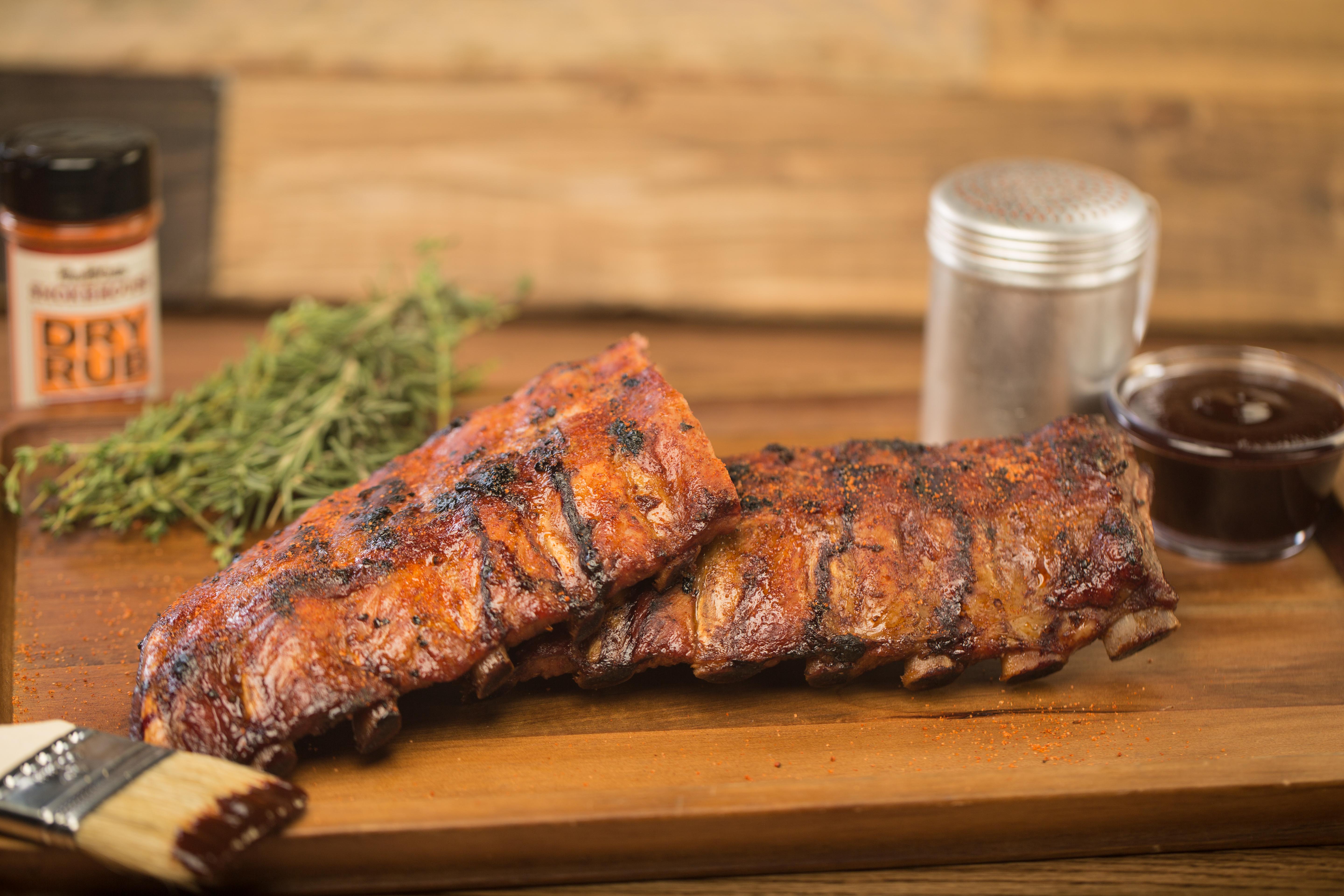 Order Baby Back Ribs food online from Bar-B-Cutie Smokehouse store, Mcallen on bringmethat.com