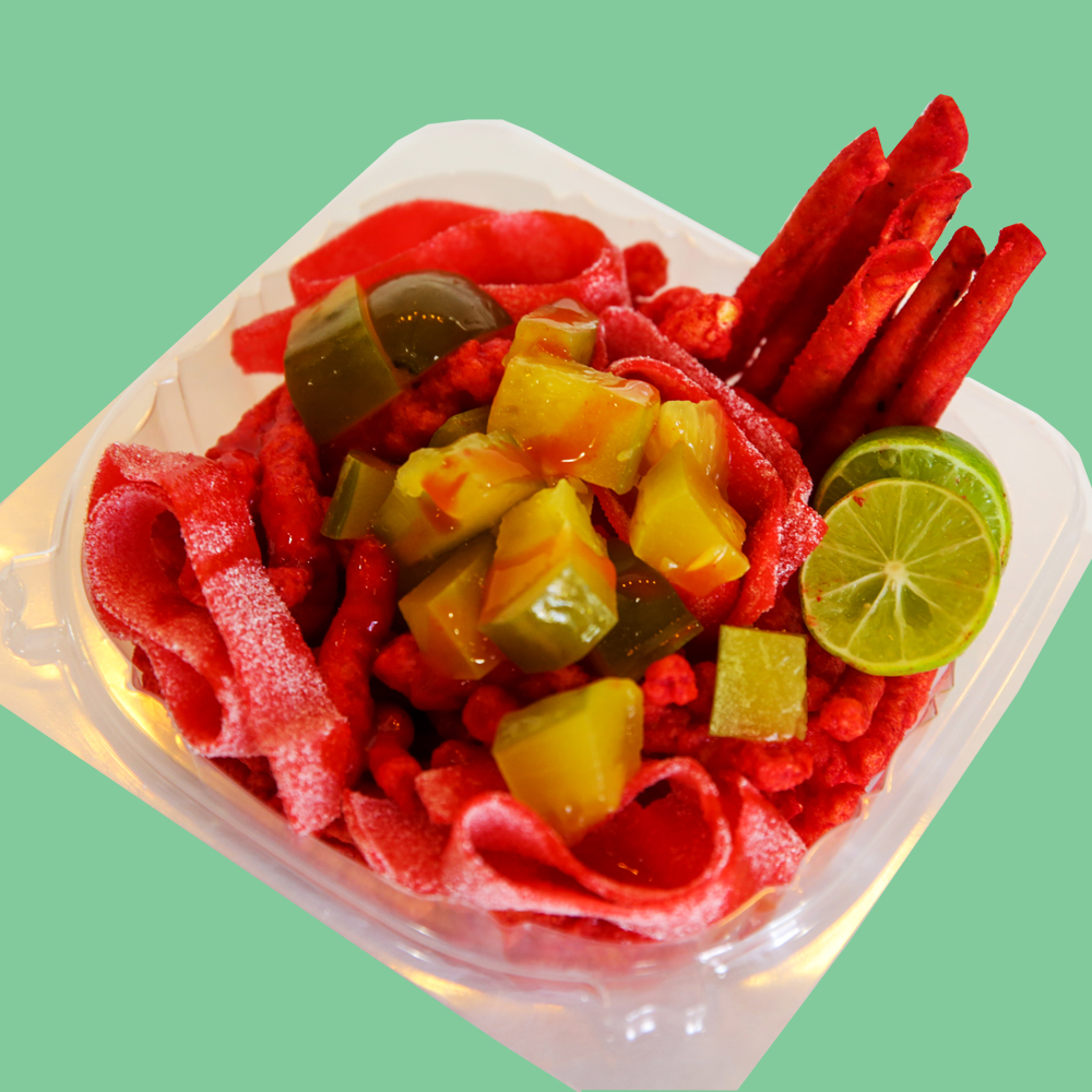 Order Loaded Flamin' Hot food online from Sal y Limon Snack - Del Mar store, Laredo on bringmethat.com