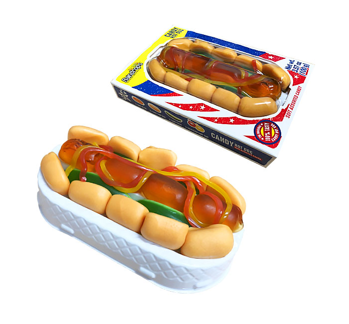 Order Large Gummy Hot Dog food online from Chocolate Boutique store, Pittsburgh on bringmethat.com