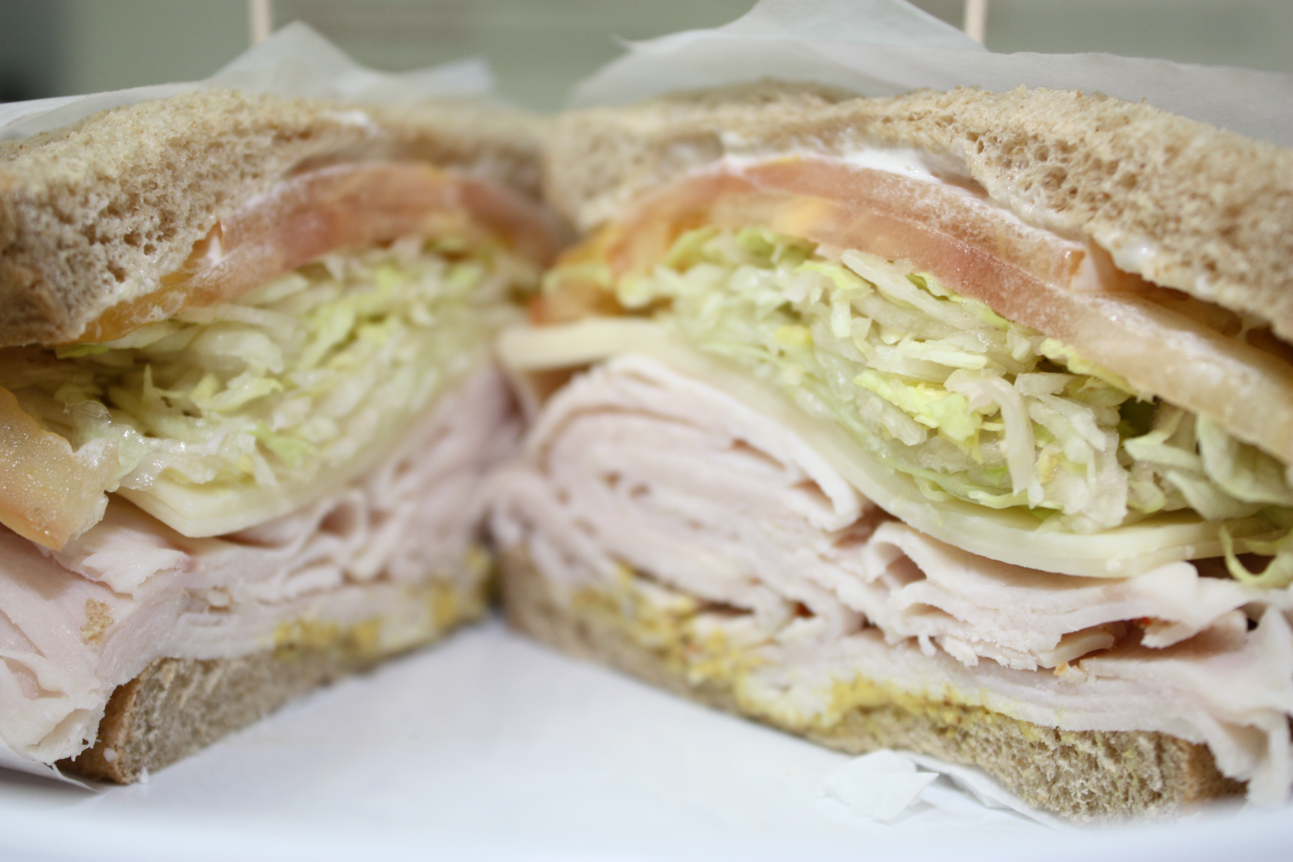 Order Oven Gold Turkey & Cheese food online from King George Cafe store, edison on bringmethat.com