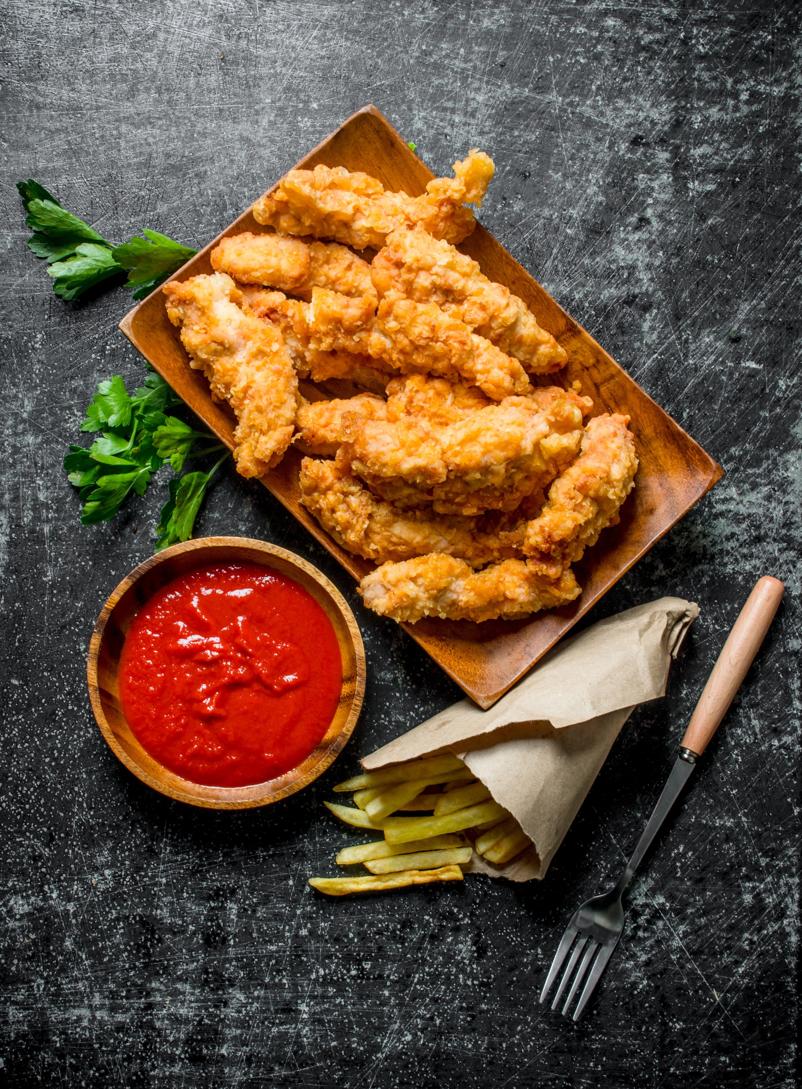 Order Chicken Tenders food online from Pizza Station store, Bellevue on bringmethat.com