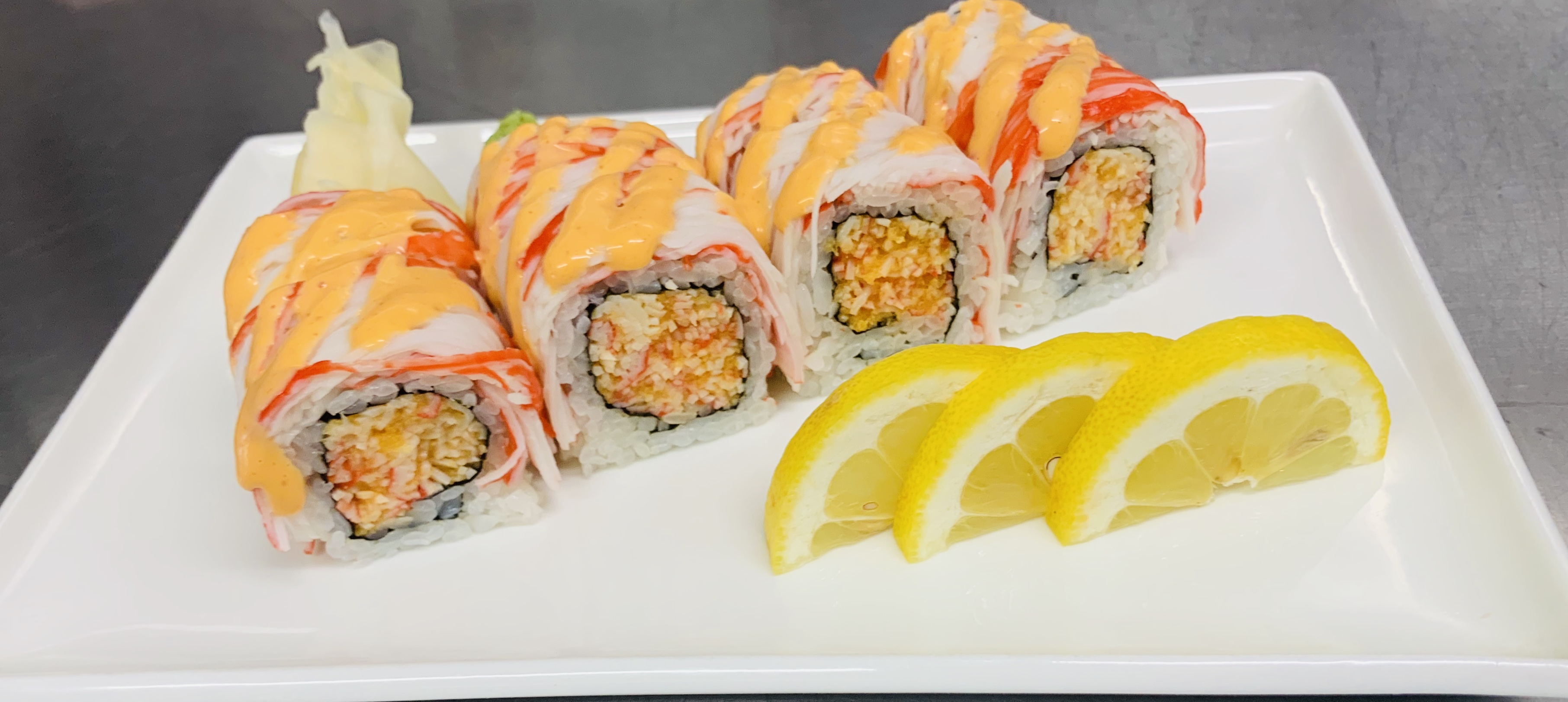 Order Double Spicy Kani Roll food online from Lucky Fortune I store, Baldwin on bringmethat.com