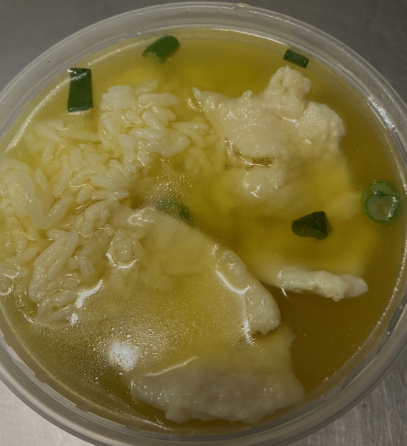Order 5. Chicken Rice Soup food online from New Jin Xin store, Brooklyn on bringmethat.com