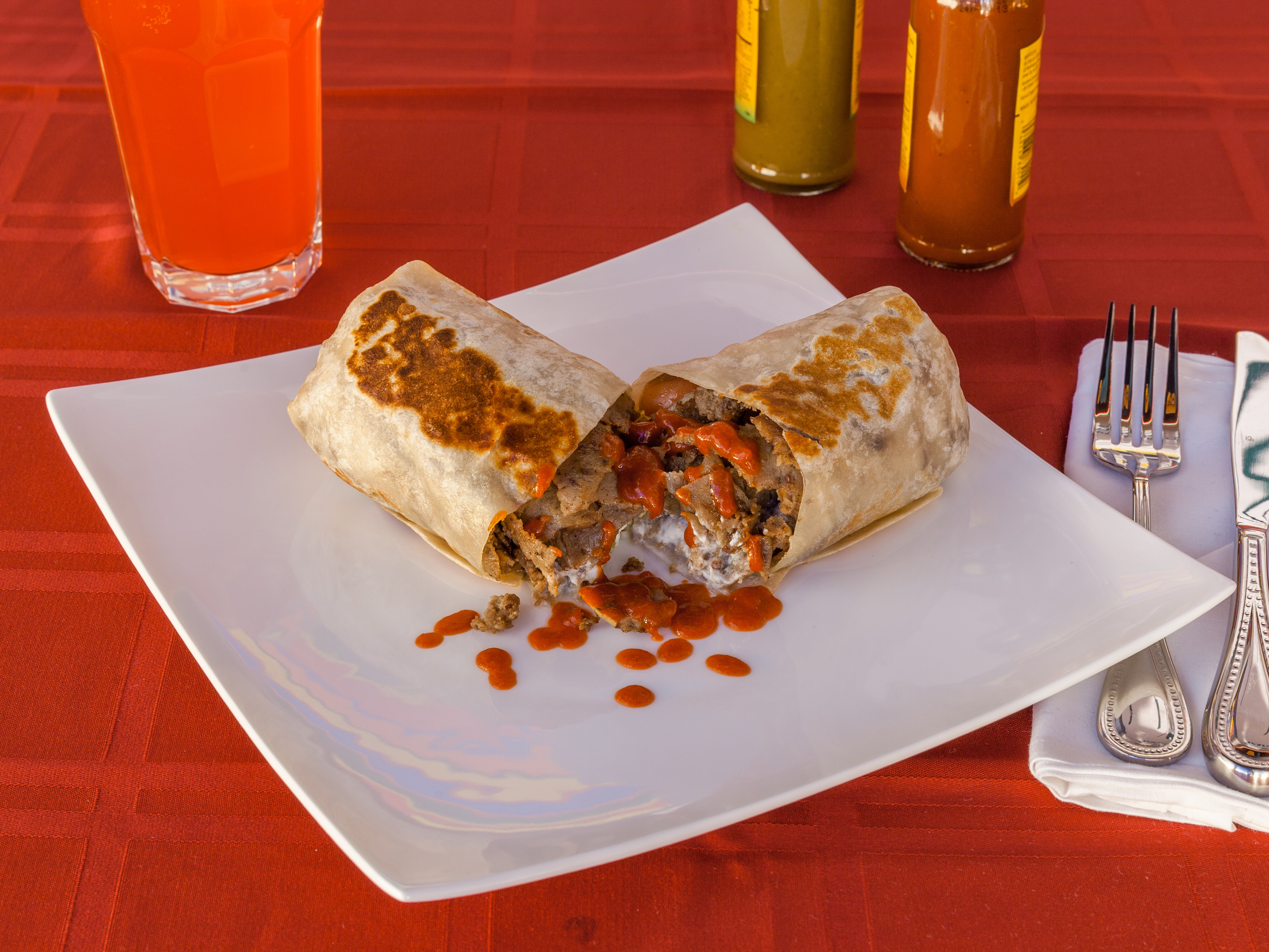 Order Spicy Gyros Burrito food online from Jaimito's burritos store, Chicago on bringmethat.com