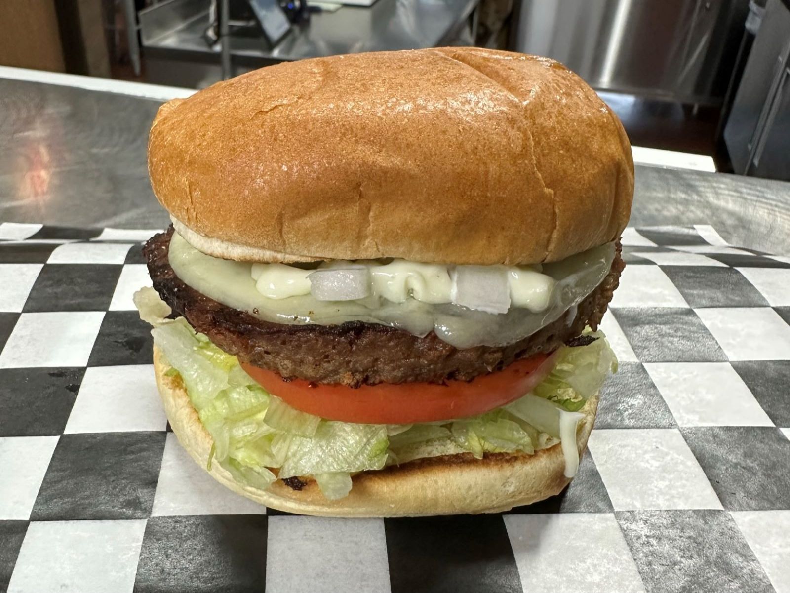 Order Impossible Burger (Plant Based) food online from Lunch Box store, Dearborn Heights on bringmethat.com