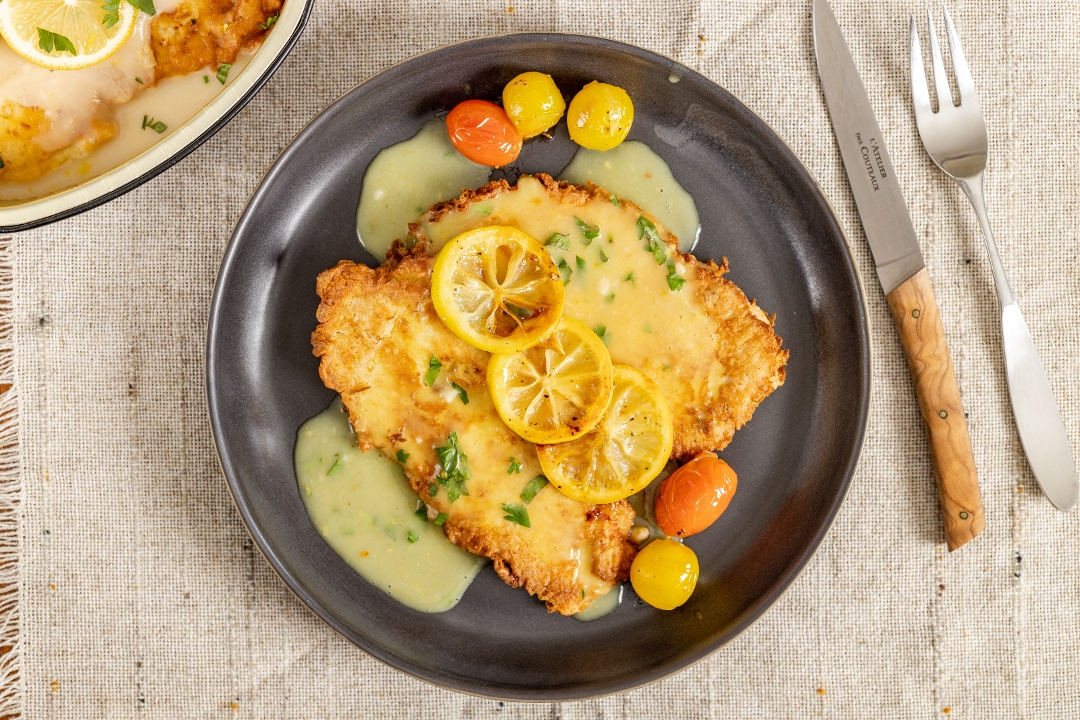 Order Meal - Chicken Francaise food online from Aux Delices store, Darien on bringmethat.com