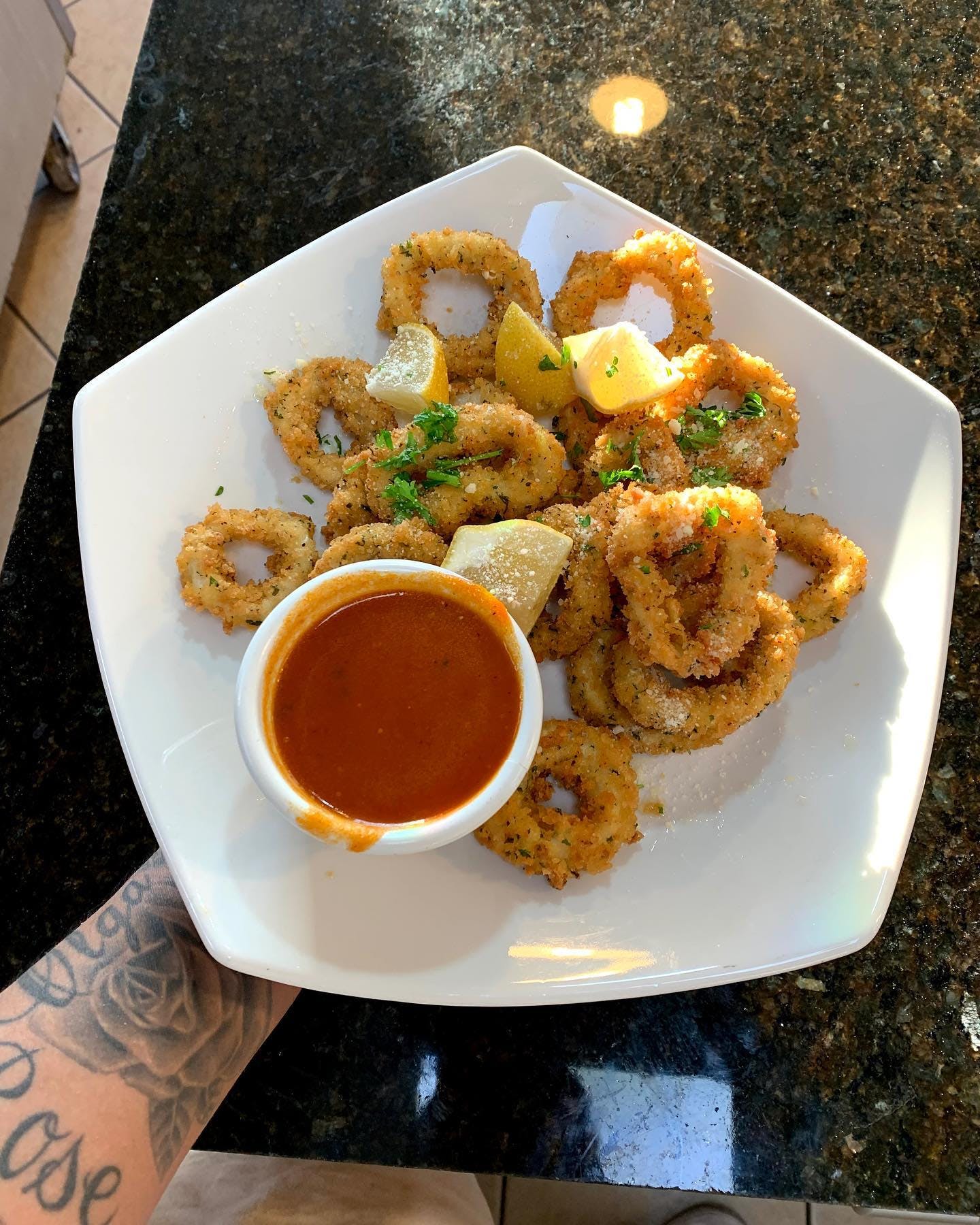 Order Onion Rings - Appetizer food online from Gaby's Pizza & Grill store, Saddle Brook on bringmethat.com