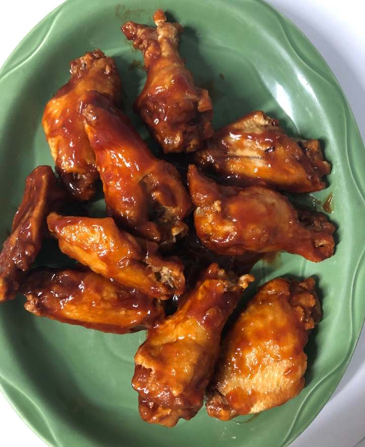 Order BBQ Wings food online from Poco Mexican/American Restaurant, Bar & Comedy Cabaret store, Doylestown on bringmethat.com