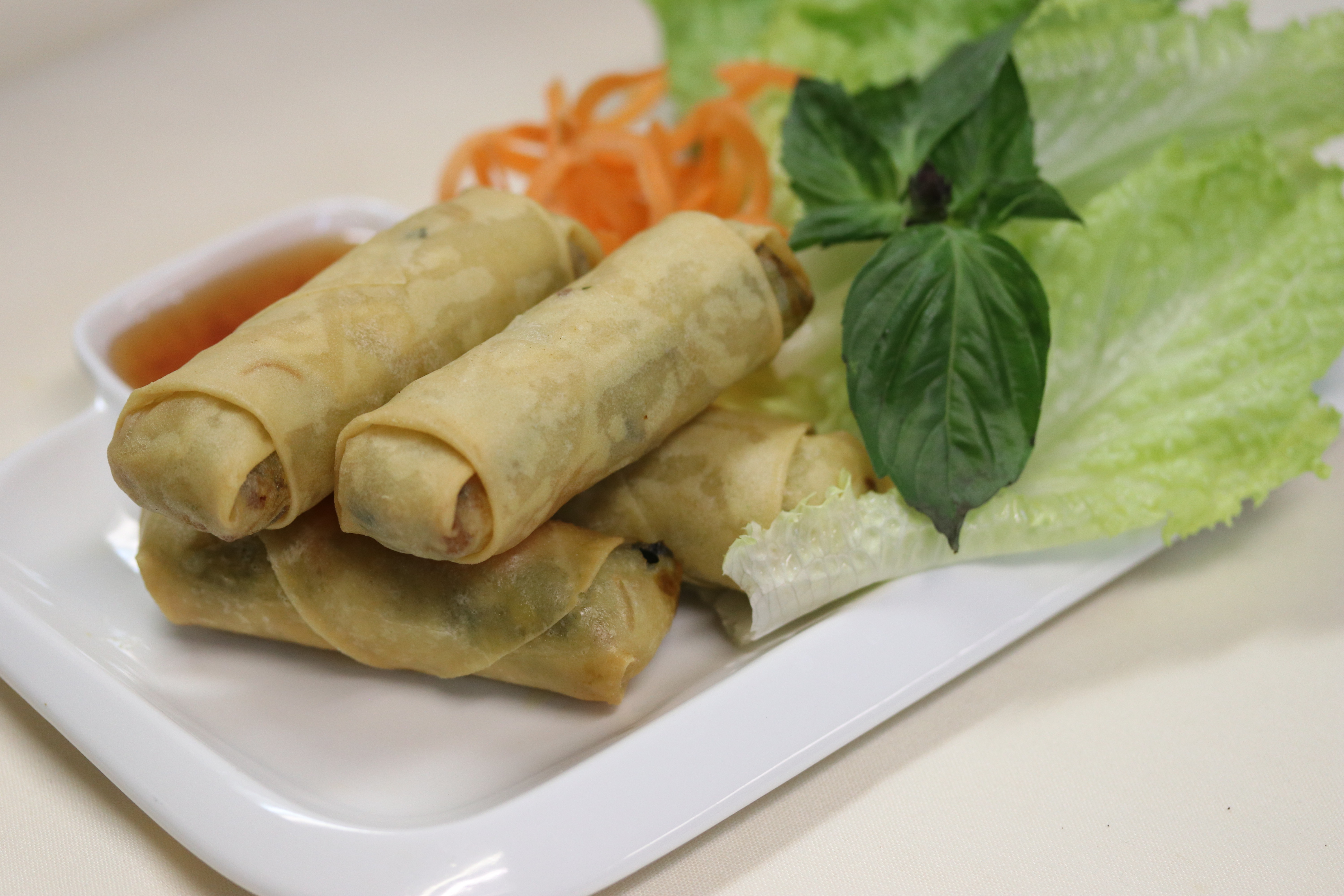 Order T-Shrimp and Chicken Spring Roll food online from Ocha store, Stamford on bringmethat.com